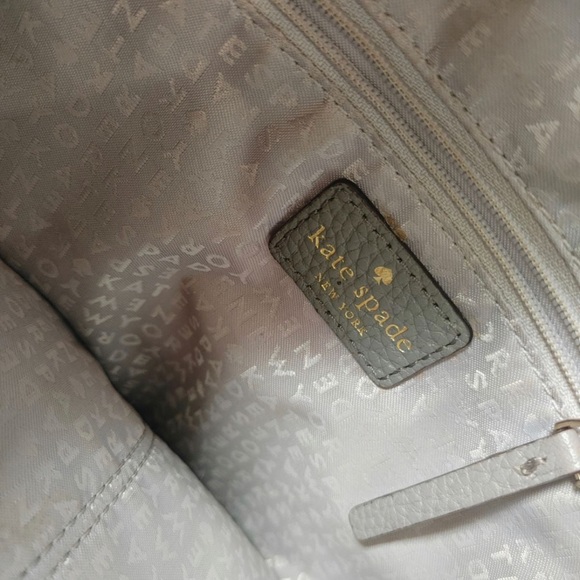 Pebble Leather Kate Spade Backpack purse - Picture 6 of 12